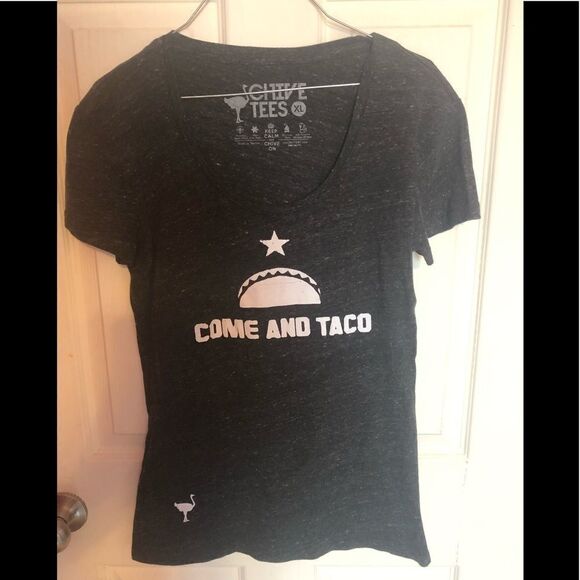 Chive tees taco women’s T-shirt sz XL - Picture 1 of 4